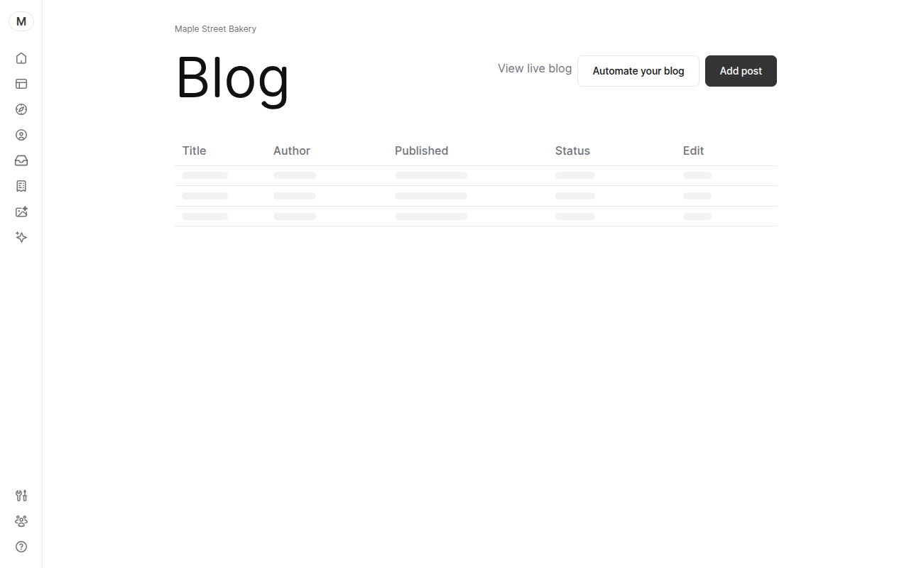 The new blog post editor